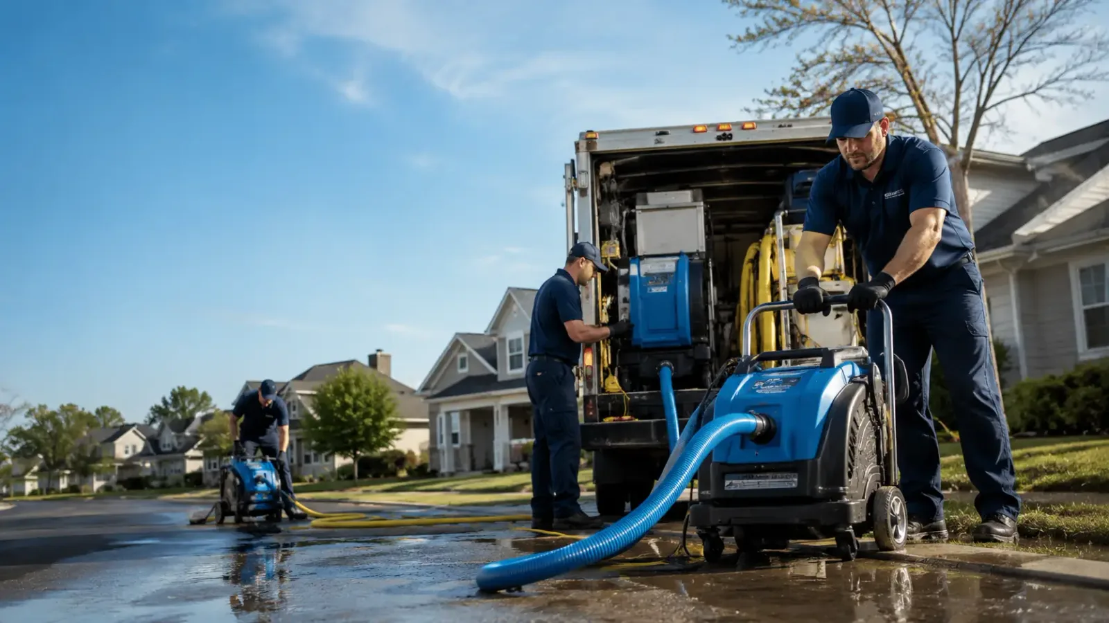 Flood Damage Cleanup in Triadelphia, WV